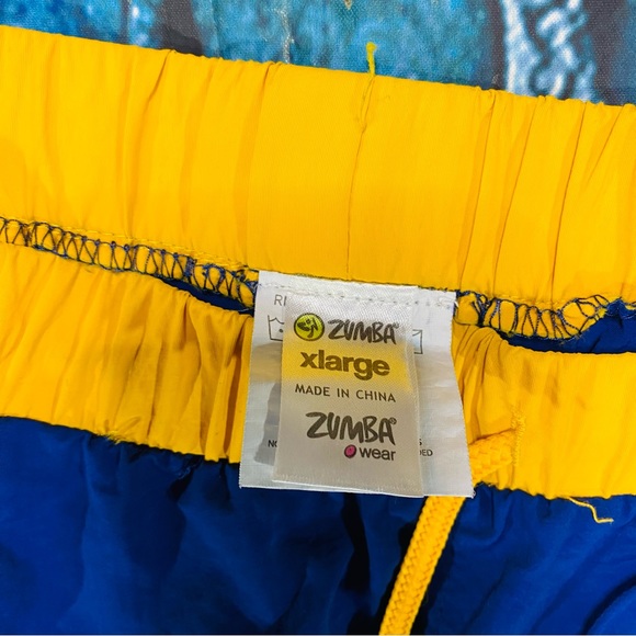 Zumba Blue baggy oversized Cargos size X-Large - Picture 5 of 5